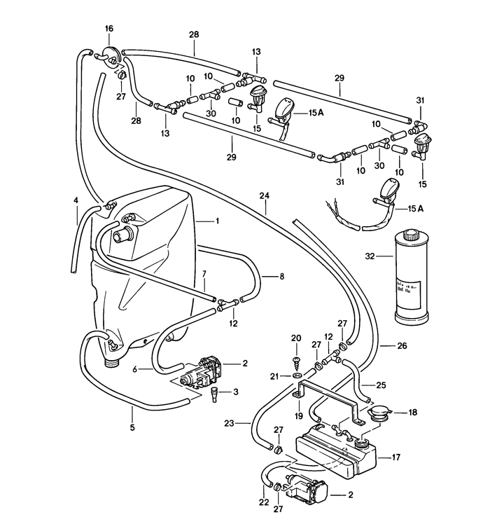 Windscreen Washer System